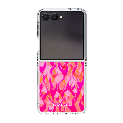 Fever Flames Clear Case Insert