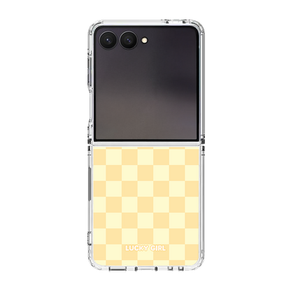 Banana Whispers Checkers Clear Case Insert