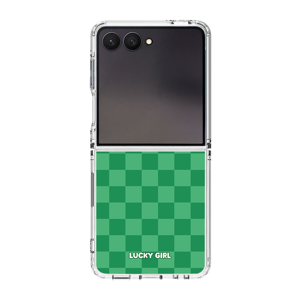 Emerald City Checkers Clear Case Insert