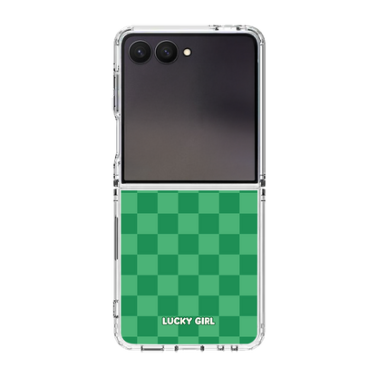 Emerald City Checkers Clear Case Insert