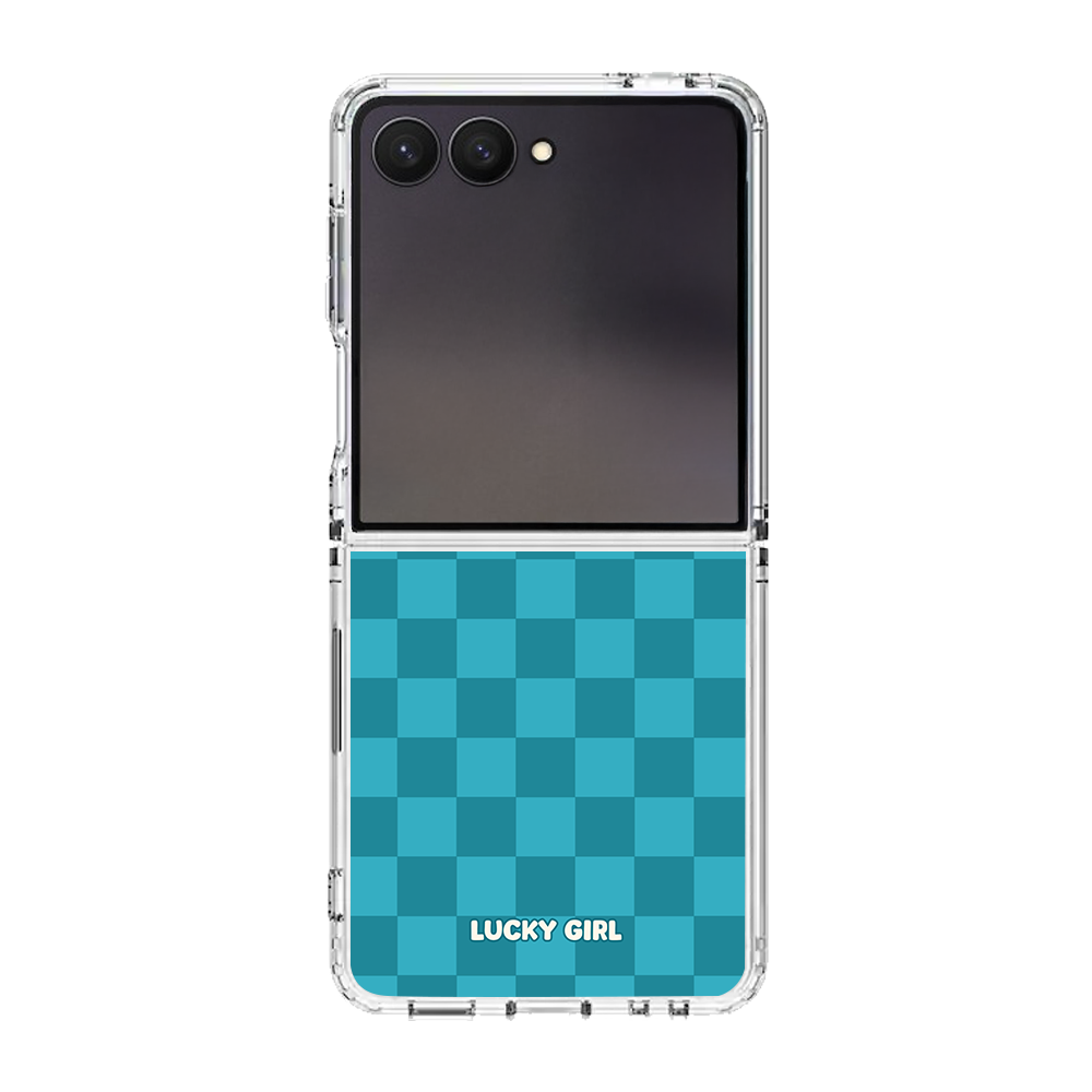 Mermaid Jewel Checkers Clear Case Insert