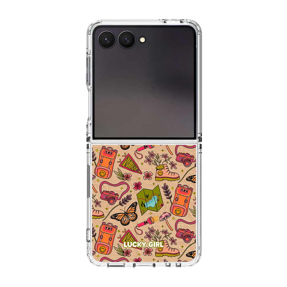 Happy Camper Clear Case Insert