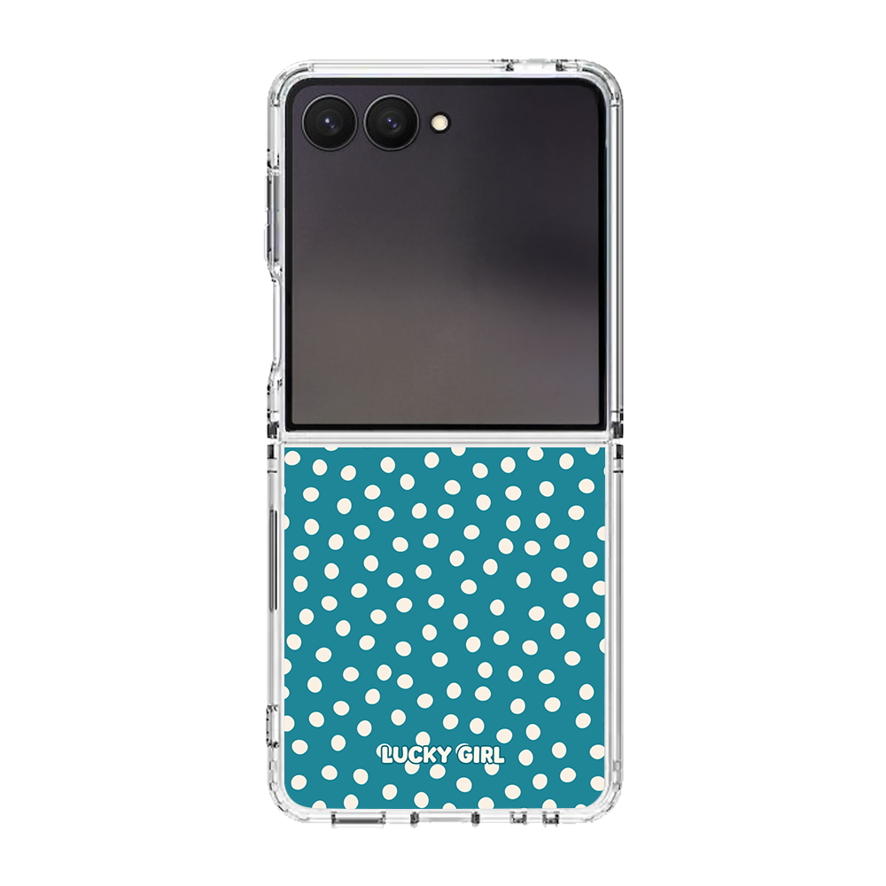 Mermaid Jewel Dots Clear Case Insert