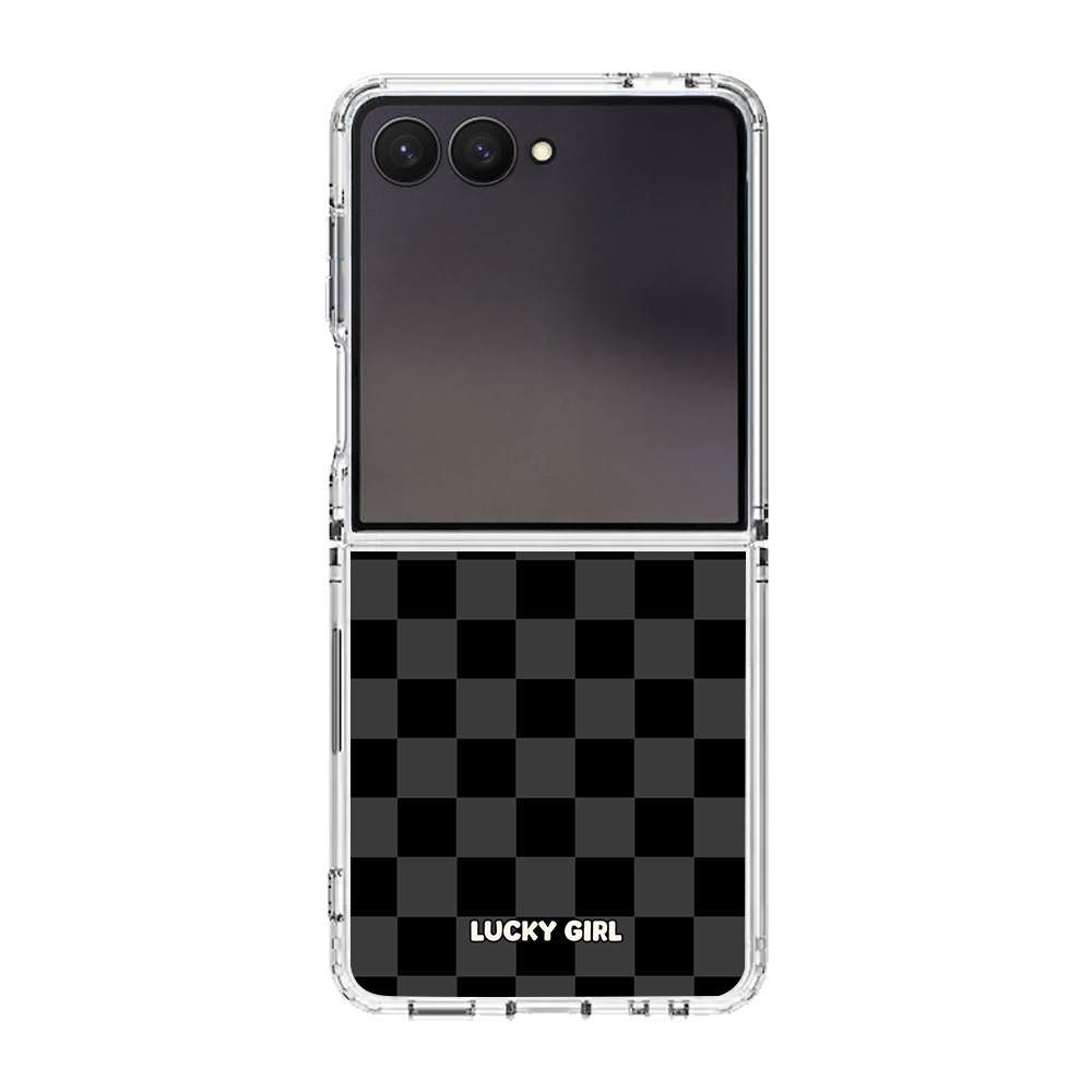 Onyx Checkers Clear Case Insert