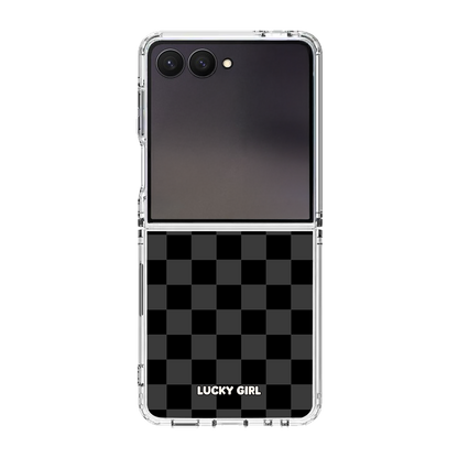 Onyx Checkers Clear Case Insert