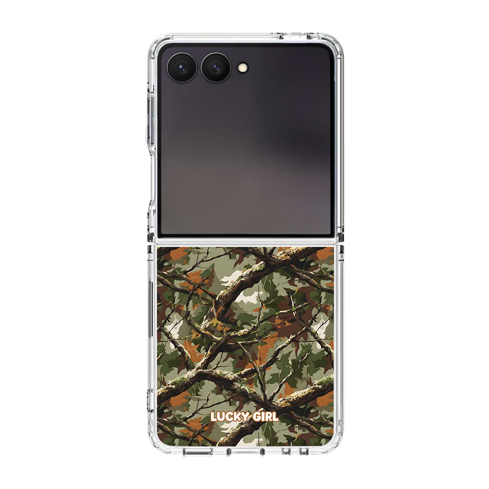 Camouflage Clear Case Insert