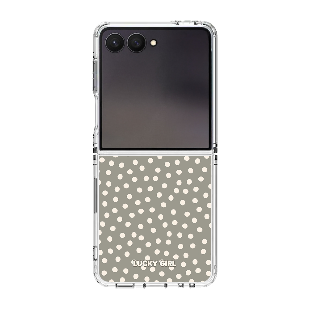 River Rock Dots Clear Case Insert