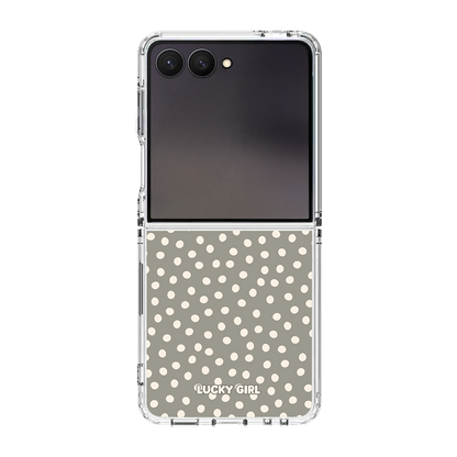 River Rock Dots Clear Case Insert