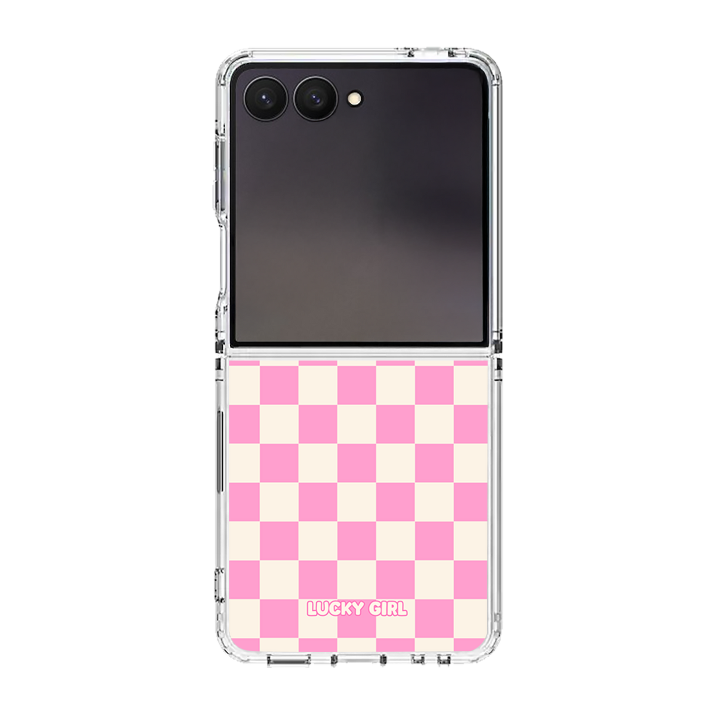 Bubblegum Checkers II Clear Case Insert
