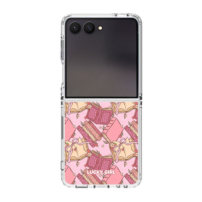 Pink Prose Clear Case Insert