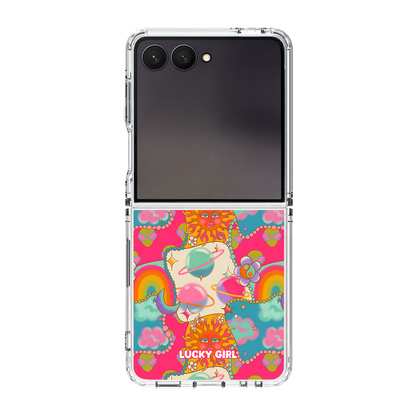 Neon Cosmos Clear Case Insert