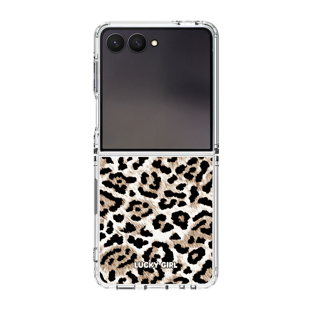 Wild Leopard Clear Case Insert
