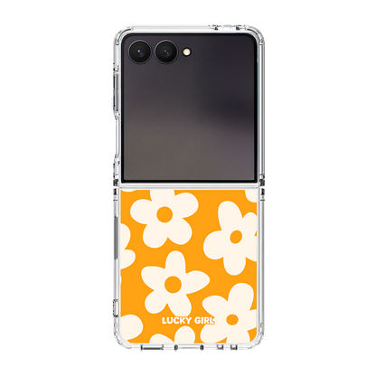 Creamsicle Big Blooms Clear Case Insert