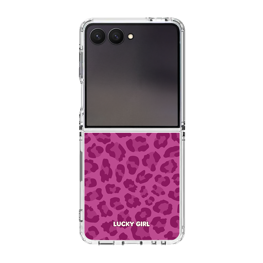 Velvet Leopard Clear Case Insert