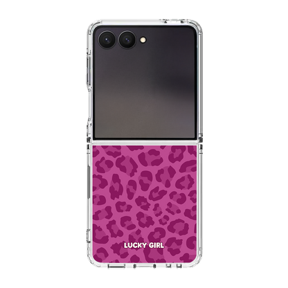 Velvet Leopard Clear Case Insert