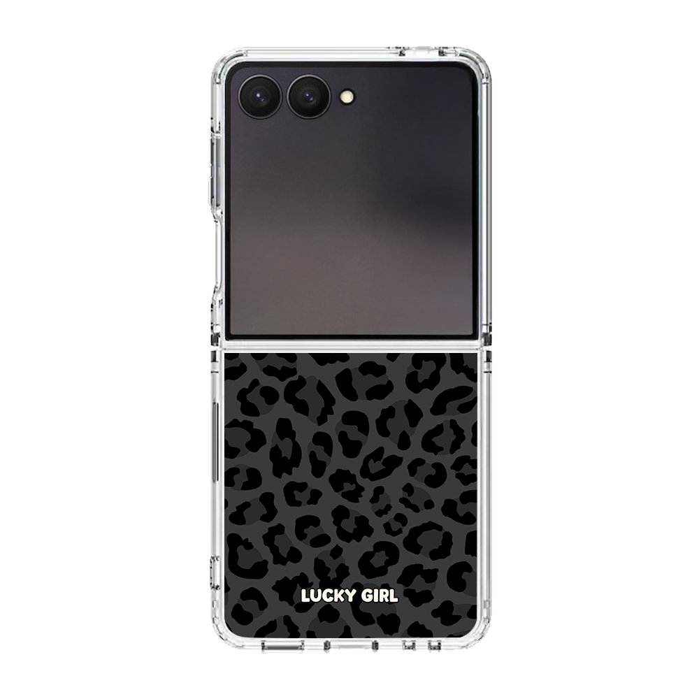 Onyx Leopard Clear Case Insert